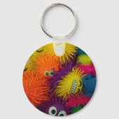 Fidget Speelgoed Squishy Ball Sleutelhanger (Voorkant)