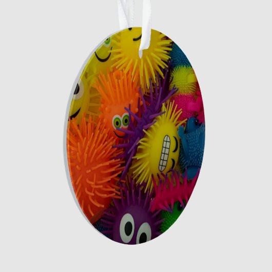 Fidget Speelgoed Zachte Bal Ornament (voorkant)