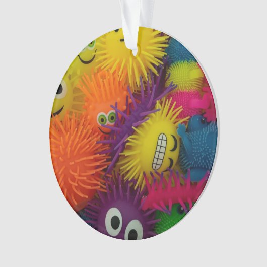 Fidget Speelgoed Zachte Bal Ornament (voorkant)