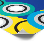 Fidget Spinner Birthday Party Banner Poster (Hoek)