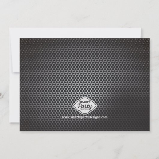 Fidget Spinner Boys verjaardagsuitnodiging Kaart (Achterkant)