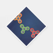 Fidget Spinner verjaardagsfeestje servetten (Hoek)