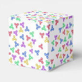 Fidget Spinners Bedankdoosjes (Achterkant)