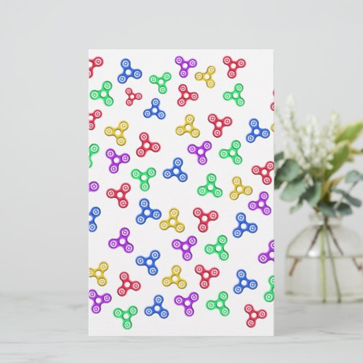 Fidget Spinners Briefpapier (Staand voorkant)