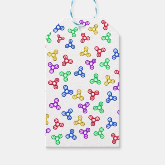 Fidget Spinners Cadeaulabel (Voorkant)