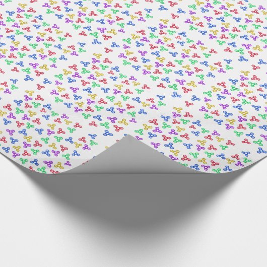 Fidget Spinners Cadeaupapier (Hoek)