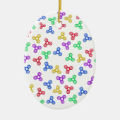 Fidget Spinners Keramisch Ornament (Voorkant)