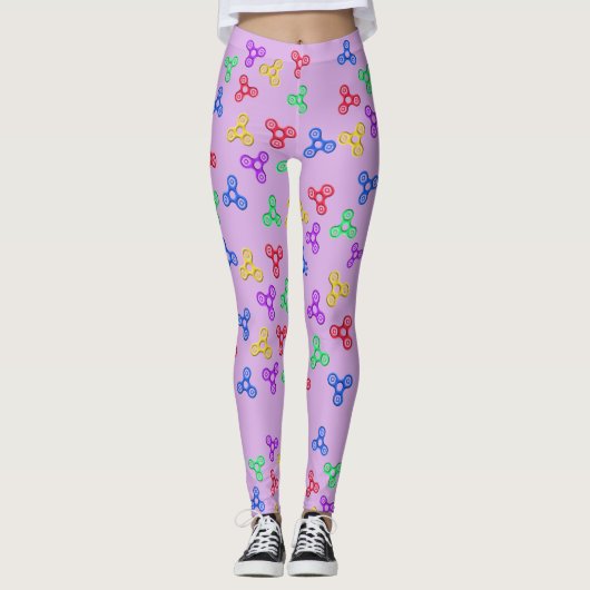 Fidget Spinners Leggings (Voorkant)