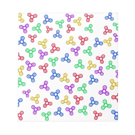 Fidget Spinners Notitieblok (Voorkant)