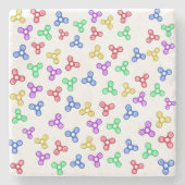 Fidget Spinners Stenen Onderzetter (Voorkant)