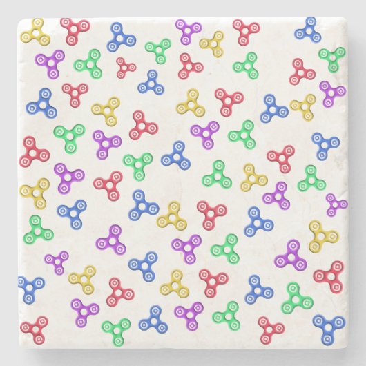 Fidget Spinners Stenen Onderzetter (Voorkant)