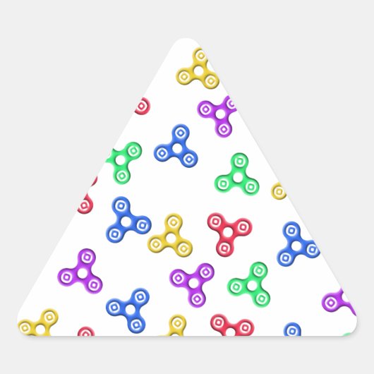 Fidget Spinners Sticker (Voorkant)
