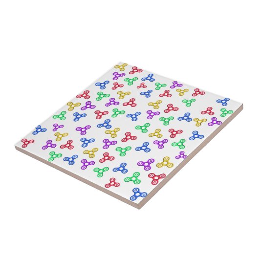 Fidget Spinners Tegeltje (Zijkant)