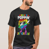 Fidget Toy What's Poppin 1st Grade 100th Day Of Sc T-shirt (Voorkant)