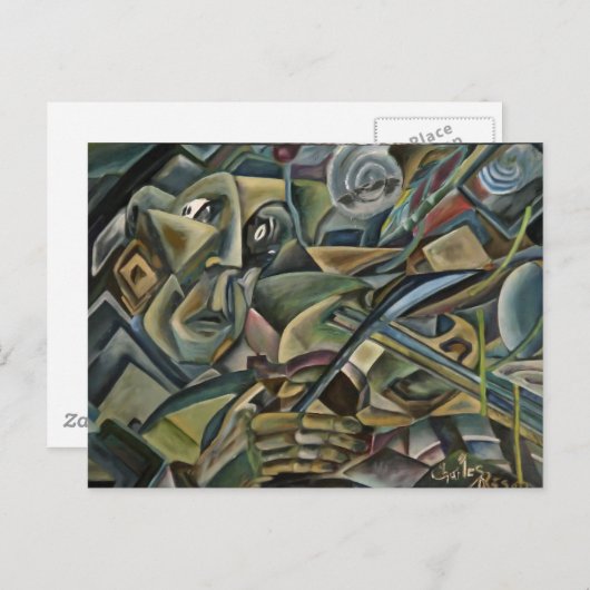 FIDLER 8 BRIEFKAART (Voorkant / Achterkant)