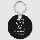 Fido Dido Face Don't You Forget It  Sleutelhanger (Voorkant)