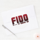 FIDO RONDE STICKER (Envelop)