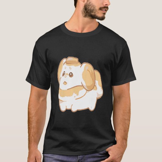 Fidough Butter Dog T-shirt (Voorkant)