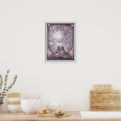 Fidus Art Nouveau Sphinx Poster 16 x 20 (Keuken)