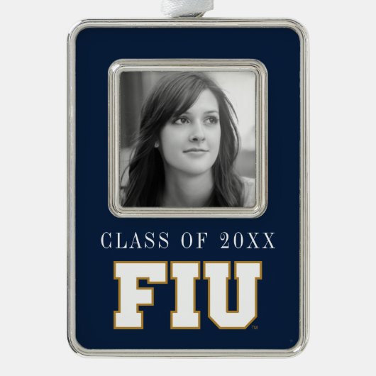 FIE VERZILVERD OMLIJST ORNAMENT (Voorkant)