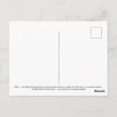 FIELD 2005, ingediend door Mark Edward Westerfield Briefkaart (Achterkant)