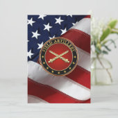 Field Artillery Branch Insignia Special Edition (Staand voorkant)