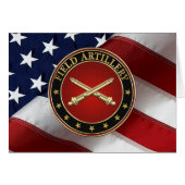 Field Artillery Branch Insignia Special Edition (Voorkant Horizontaal)
