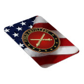 Field Artillery Branch Insignia Special Edition Magneet (Rechterzijde)