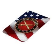 Field Artillery Branch Insignia Special Edition Magneet (Linkerzijde)