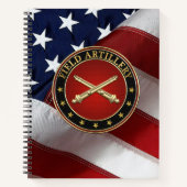 Field Artillery Branch Insignia Special Edition Notitieboek (Voorkant)
