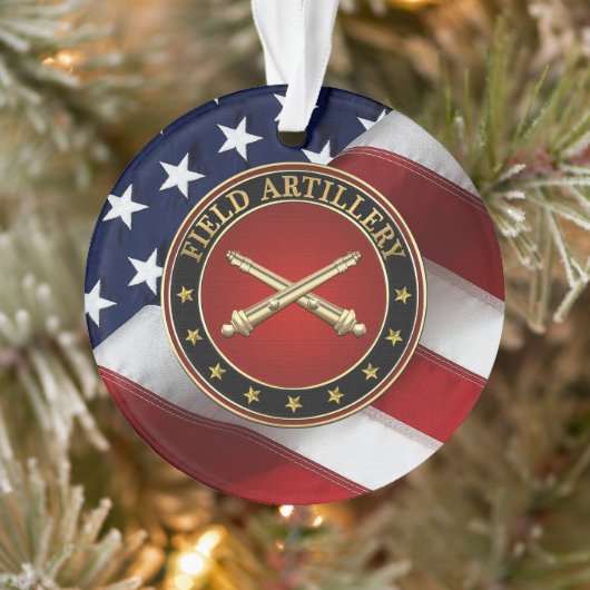 Field Artillery Branch Insignia Special Edition Ornament (Boom)