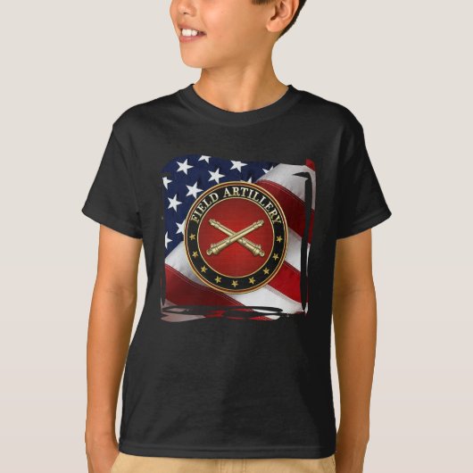 Field Artillery Branch Insignia Special Edition T-shirt (Voorkant)