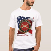Field Artillery Branch Insignia Special Edition T-shirt (Voorkant)