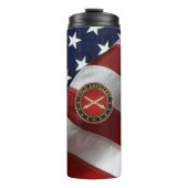 Field Artillery Branch Insignia Special Edition Thermosbeker (Voorkant)