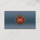 Field Artillery Branch Insignia Special Edition Visitekaartje (Voorkant)