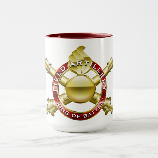 Field Artillery Coffee Mok (Midden)