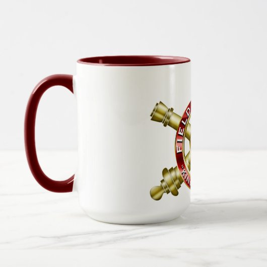 Field Artillery Coffee Mok (Links)