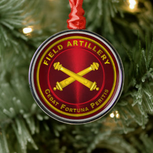 FIELD ARTILLERY METALEN ORNAMENT