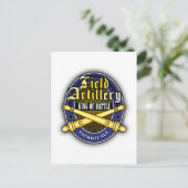 Field Artillery Patriot Ale Briefkaart (Staand voorkant)