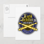 Field Artillery Patriot Ale Briefkaart (Voorkant / Achterkant)