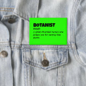 Field Botanist Funny Betekenis Button (Insitu)