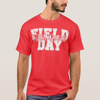 Field Day 2025 Fifth Grade school teacher kids Pur T-shirt