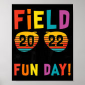 Field Day Fun Day 2022 Sunglasses Kids Boys Girls Poster (Voorkant)