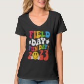 Field Day Fun Day 2023 Groovy School Trip Teacher T-shirt (Voorkant)