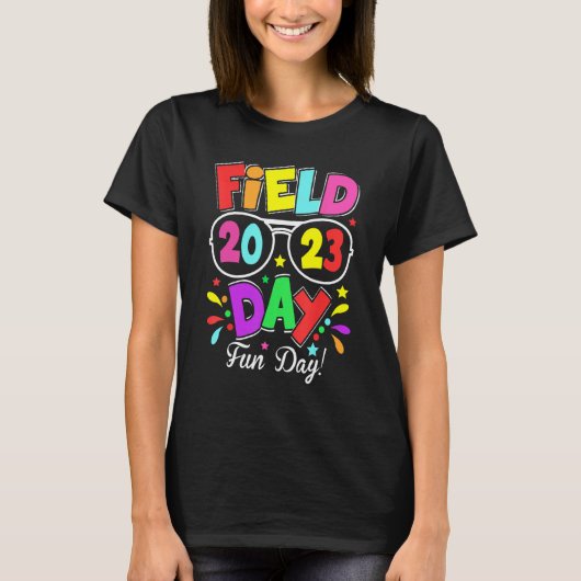 Field Day Fun Day 2023 Last Day of School T-shirt (Voorkant)