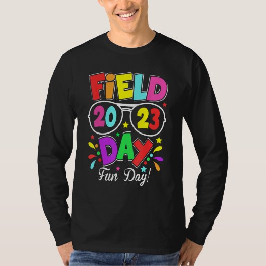 Field Day Fun Day 2023 Last Day of School T-shirt (Voorkant)