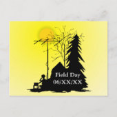 Field Day Promotional Briefkaart Silhouette Operat (Voorkant)