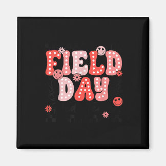 Field Day Red Team Color Field Trip Team Game Comp Magneet