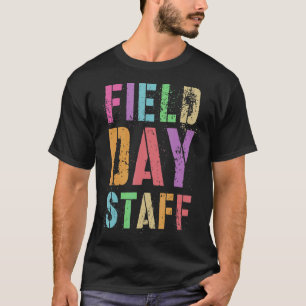 Field Day staf leraar Ik ben hier voor Summer V T-shirt