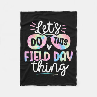 Field Day Tie Dye Field Dag 0 Docenten Kinder Fleece Deken